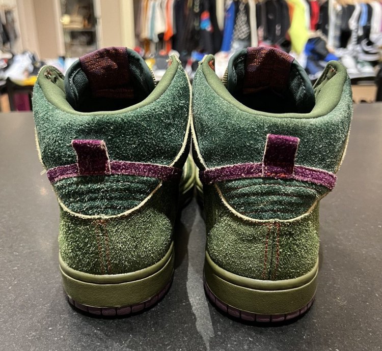 Nike Sb Dunk High Skunk