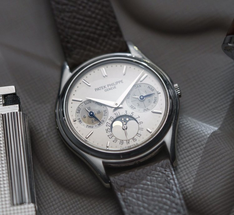 Patek Philippe Perpetual Calendar 3940p Perpetual Calendar Platinum 3940 Rare Second Series