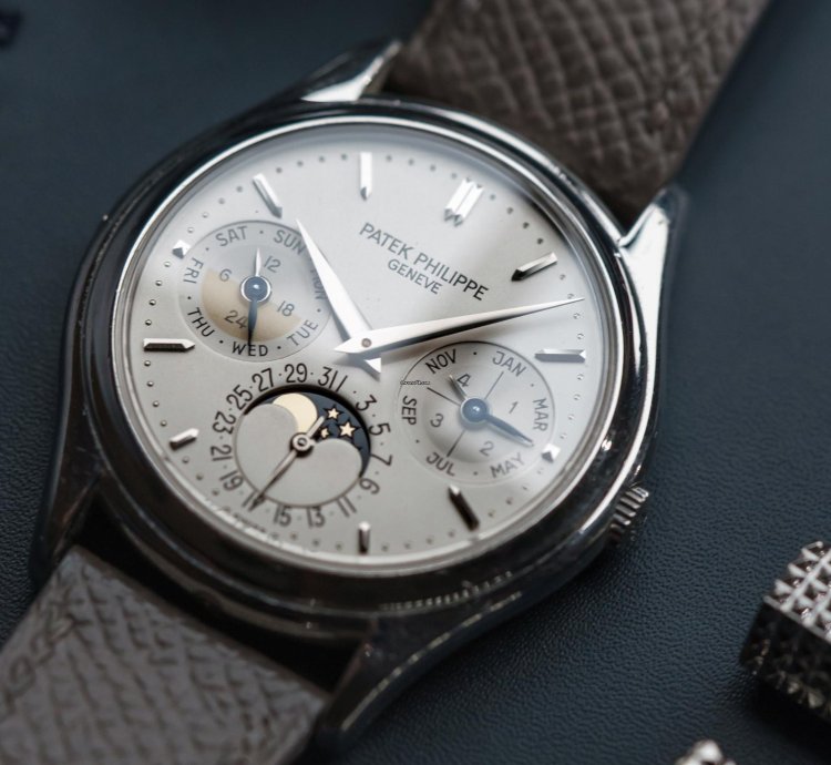Patek Philippe Perpetual Calendar 3940p Perpetual Calendar Platinum 3940 Rare Second Series