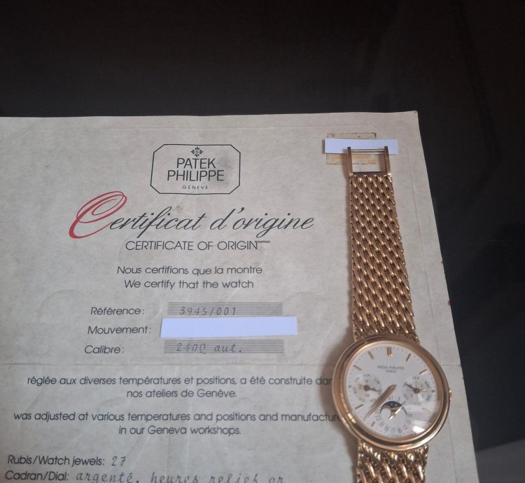 Patek Philippe Perpetual Calendar 3945