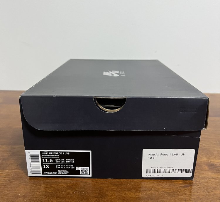 2020 Nike Air Force 1 Lv8 Dna White White-sail-black