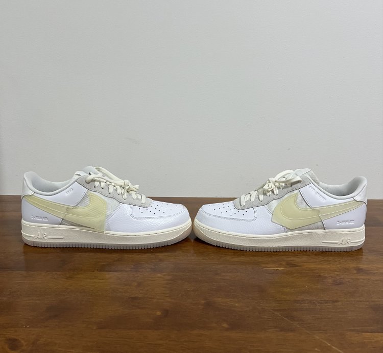 2020 Nike Air Force 1 Lv8 Dna White White-sail-black