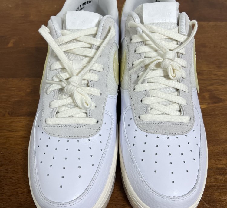 2020 Nike Air Force 1 Lv8 Dna White White-sail-black