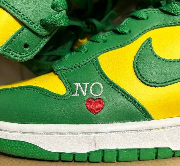Nike Sb Dunk High Supreme By Any Means Necessary Brazil