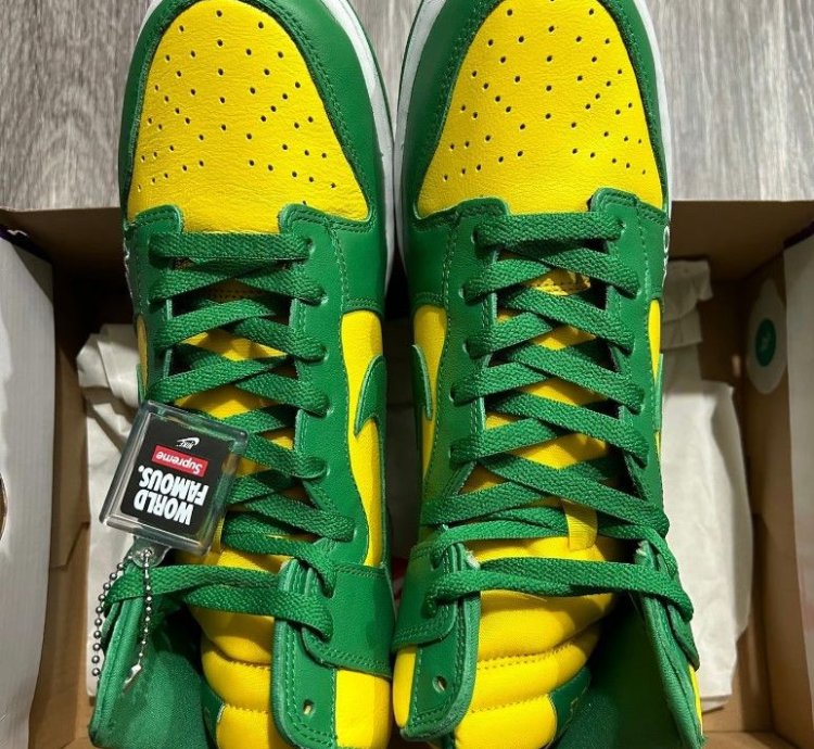 Nike Sb Dunk High Supreme By Any Means Necessary Brazil