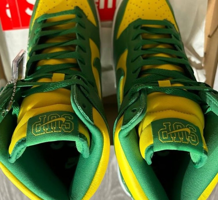 Nike Sb Dunk High Supreme By Any Means Necessary Brazil