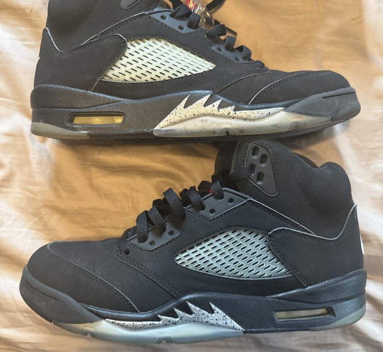 Jordan 5 Metallic Black 2016 Og