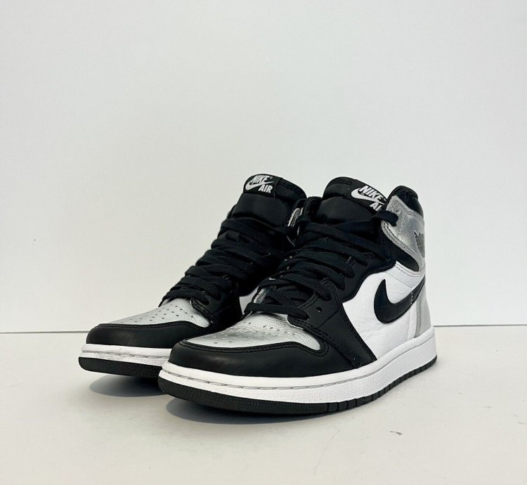 2020 Nike Air Jordan 1 Retro Hi Silver Toe Cd0461 001 Vnds