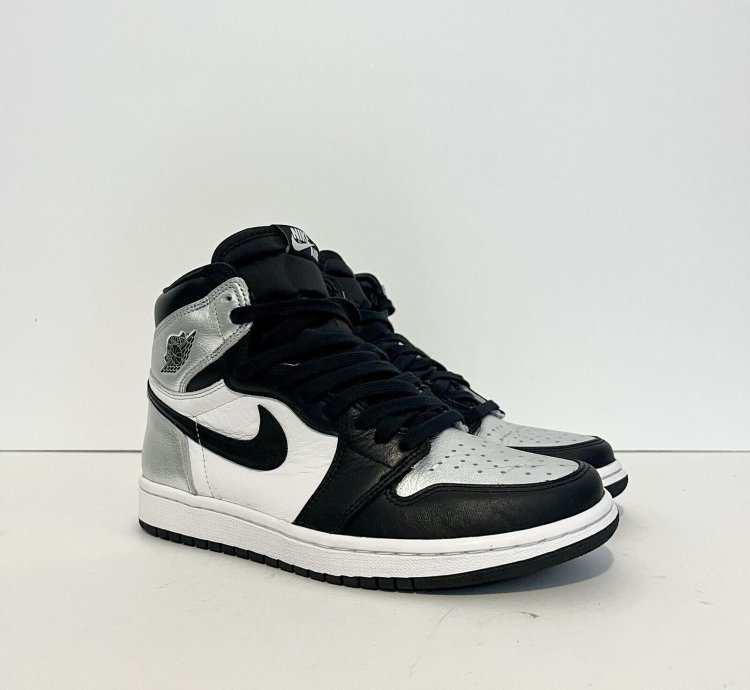 2020 Nike Air Jordan 1 Retro Hi Silver Toe Cd0461 001 Vnds