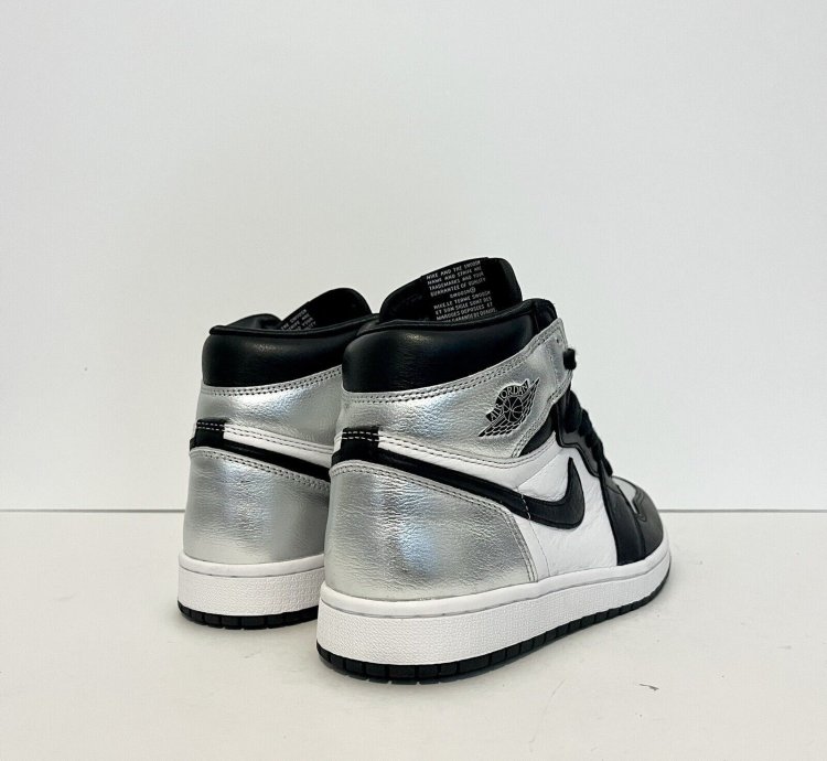 2020 Nike Air Jordan 1 Retro Hi Silver Toe Cd0461 001 Vnds