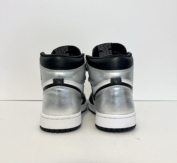 2020 Nike Air Jordan 1 Retro Hi Silver Toe Cd0461 001 Vnds