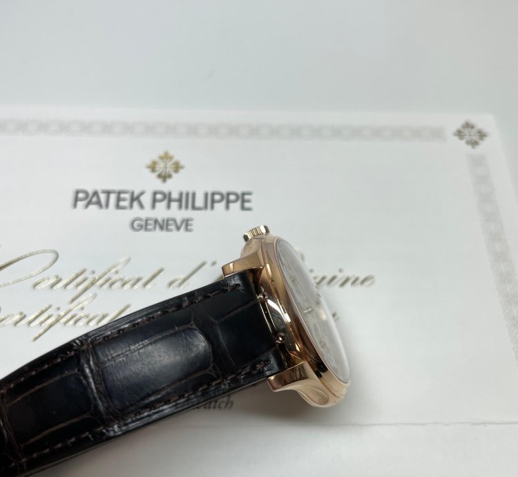 Patek Philippe Perpetual Calendar 39mm Rose Gold Ref 5327r-001