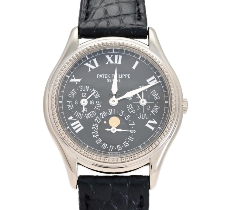Patek Philippe Perpetual Calendar 5038g-001 Automatic White Gold Good