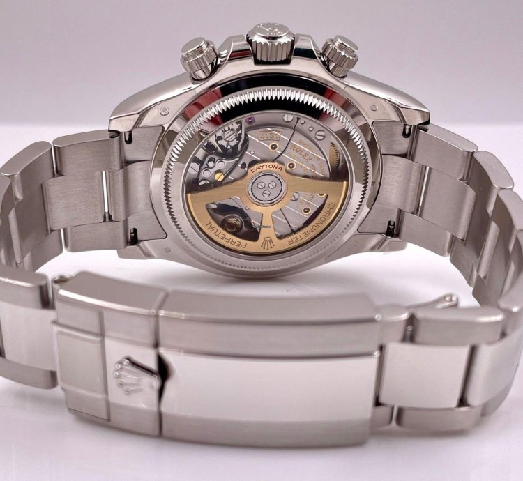 Rolex Daytona Platinum Daytona 126506 126506a Ice Blue Baguette Dial Unworn 2024