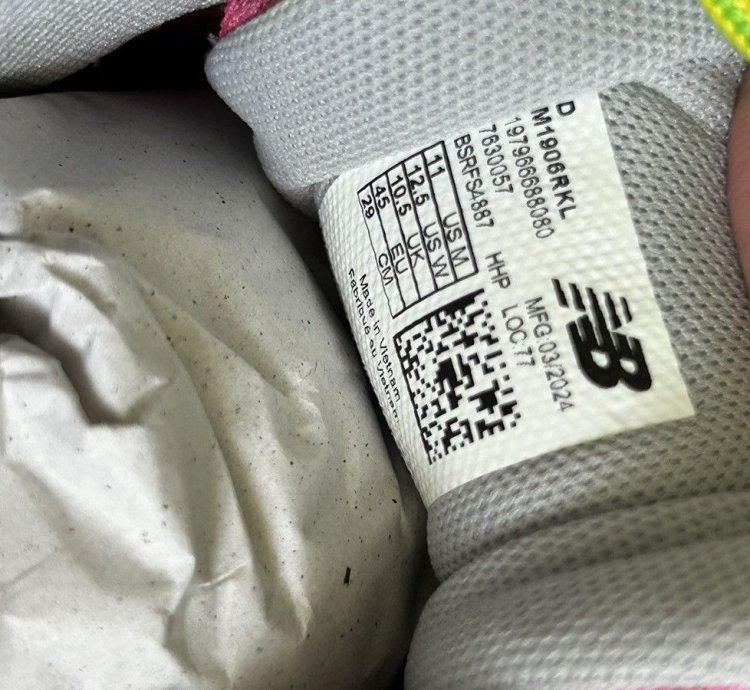 Action Bronson New Balance 1906r Rosewater In Hand Sz 11
