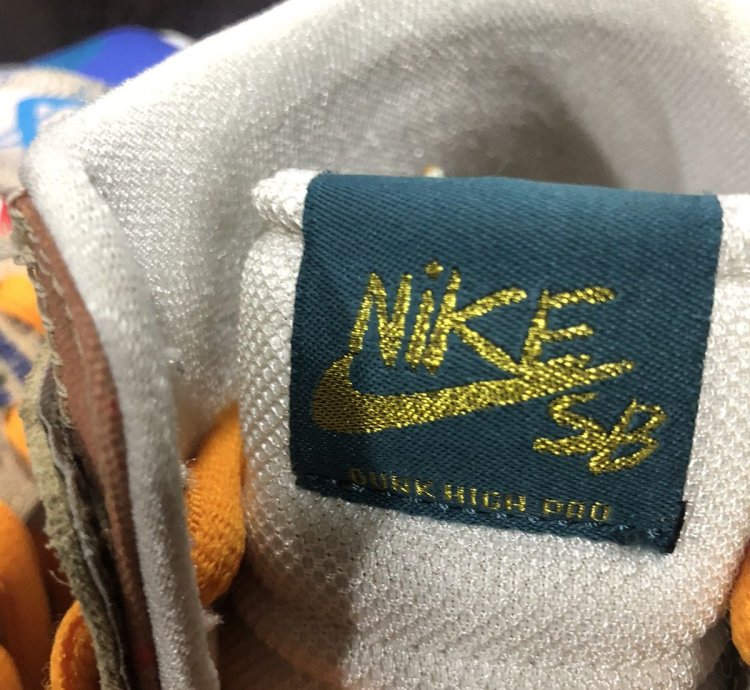 Nike Sb Dunk High Thomas Campbell What The Dunk