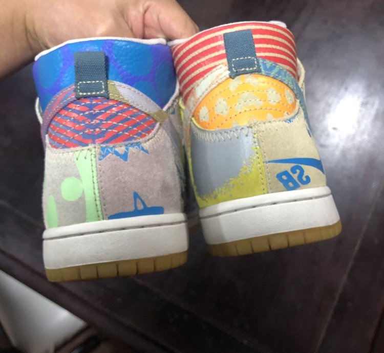 Nike Sb Dunk High Thomas Campbell What The Dunk