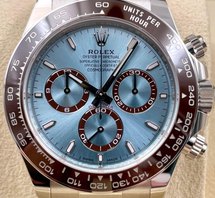 Rolex Daytona Platinum Daytona 126506 Ice Blue Dial Unworn 2024