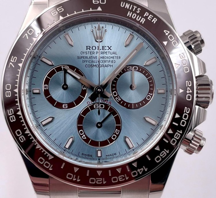 Rolex Daytona Platinum Daytona 126506 Ice Blue Dial Unworn 2024