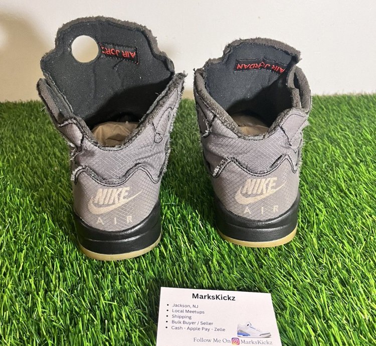 Jordan 5 Off White Muslin Size 7 5