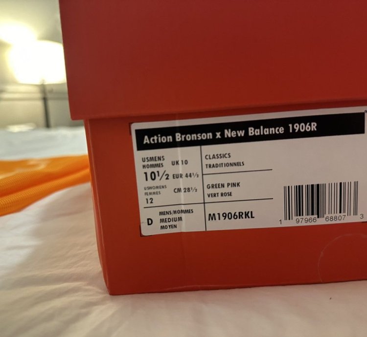 Action Bronson Rosewater 1906r New Balance