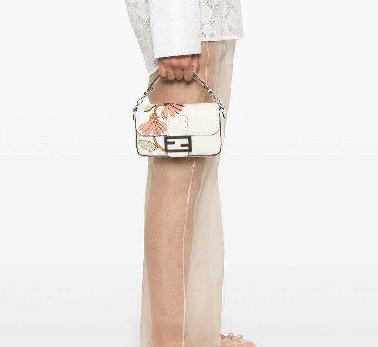 Fendi Mini Baguette Tote Bag