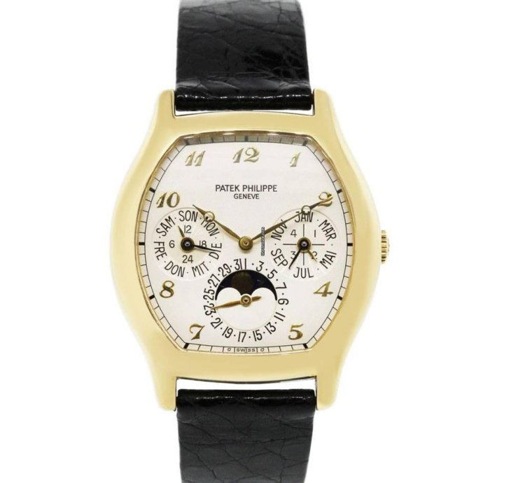 Patek Philippe Perpetual Calendar 5040j 18k Yellow Gold Perpetual Calendar Watch