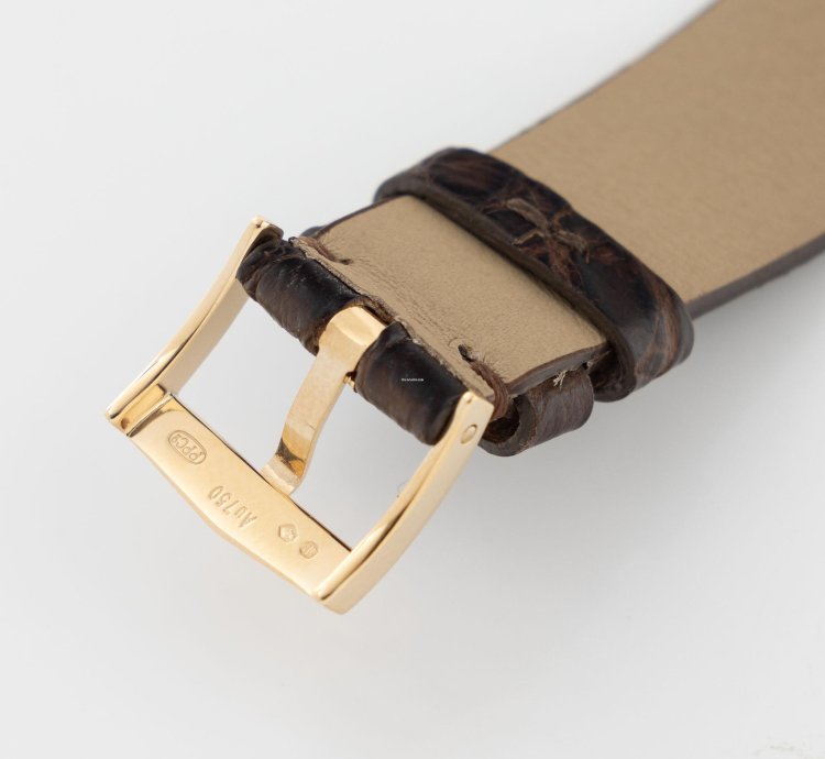 Patek Philippe Perpetual Calendar 5040j In 18k Yellow Gold Tonneau Case With Box And Papers
