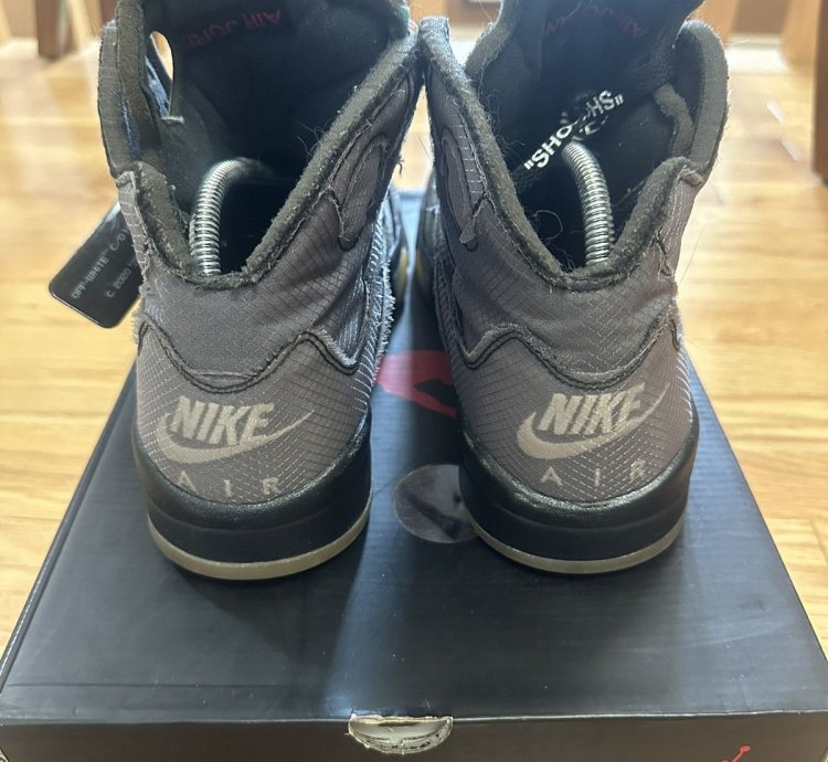 Jordan 5 Off White Muslin Size 9m