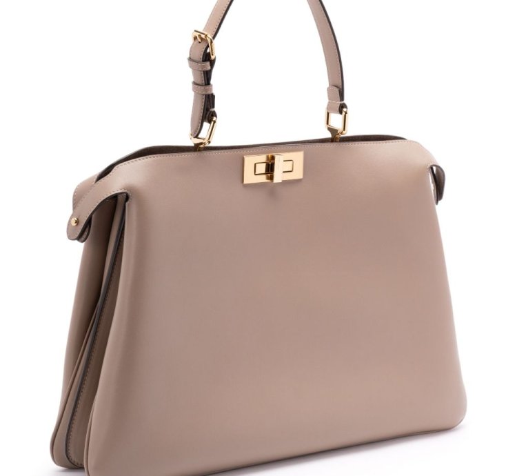 Fendi Large Peekaboo Soft Tote Bag