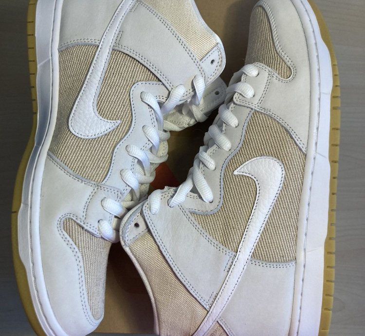 Nike Sb Dunk High Unbleached Natural