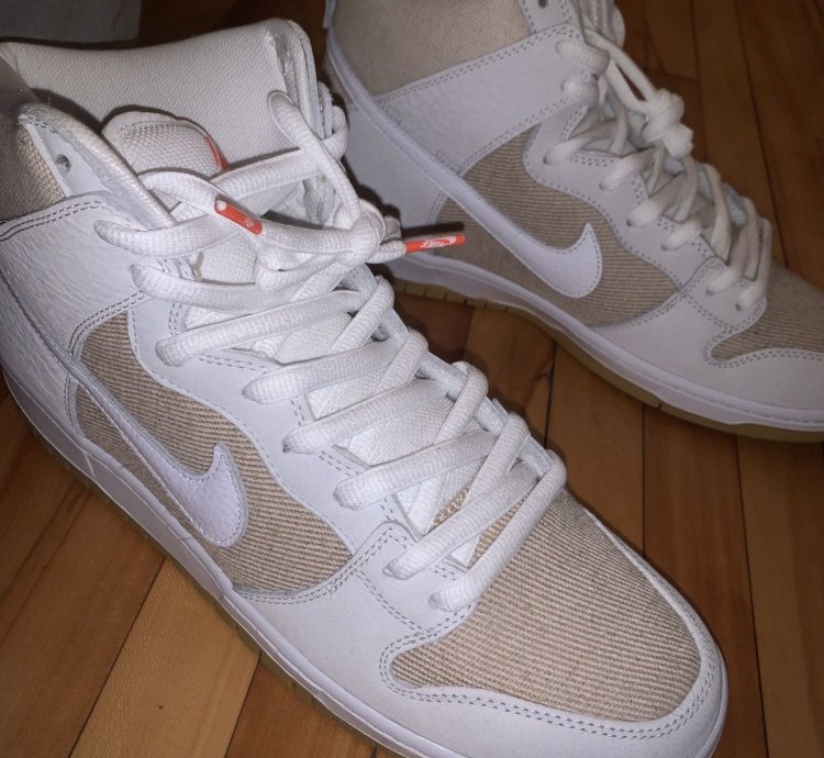 Nike Sb Dunk High Unbleached Natural