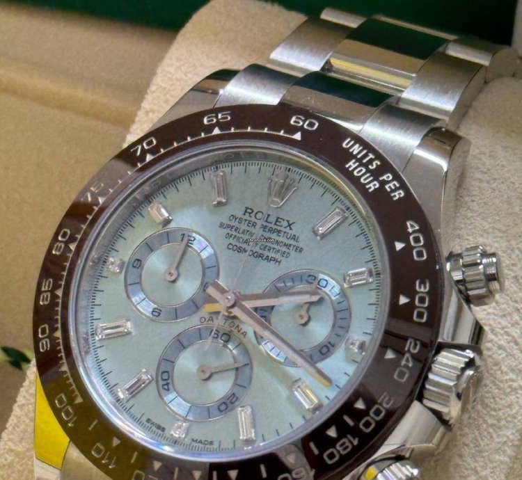 Rolex Daytona Platinum Diamonds