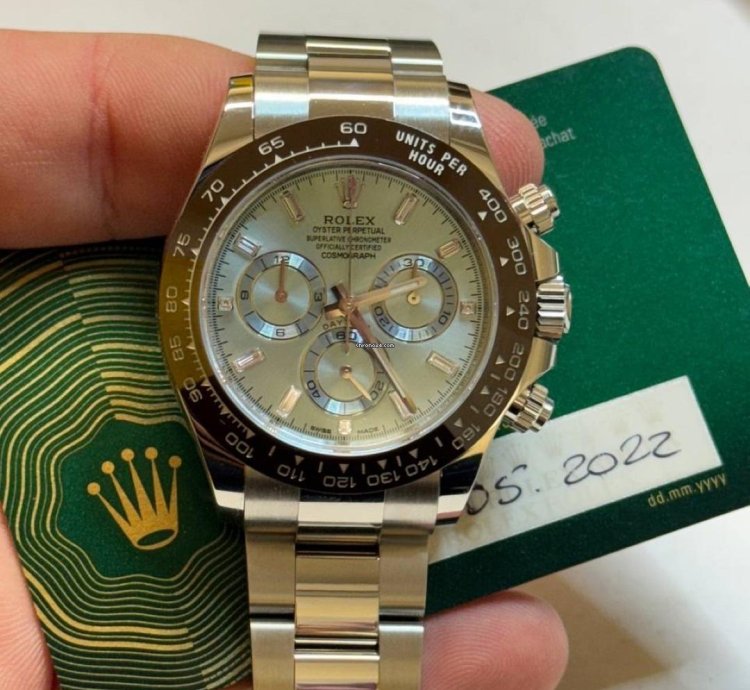 Rolex Daytona Platinum Diamonds