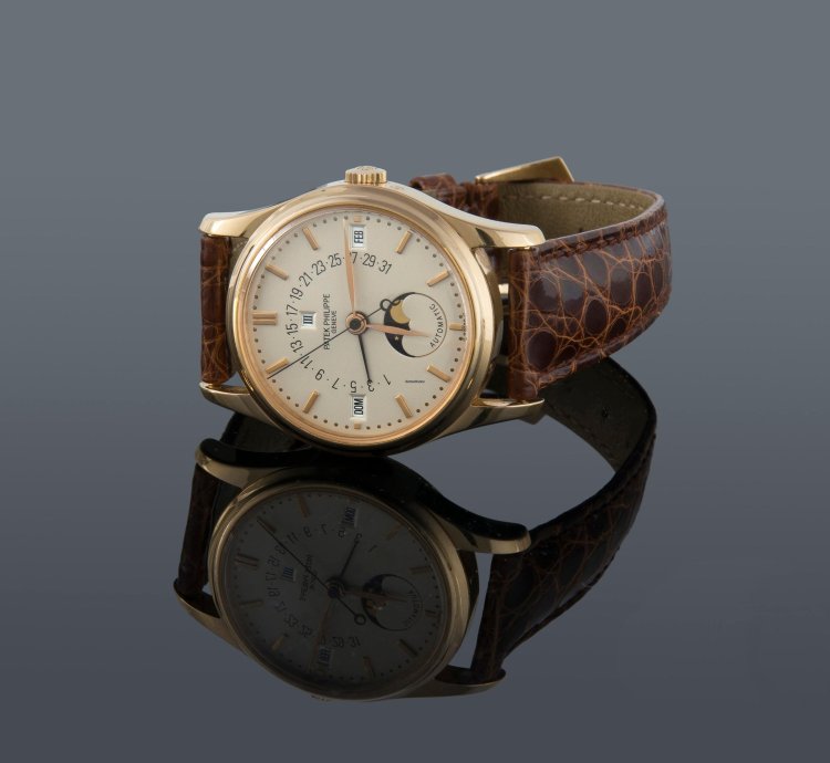 Patek Philippe Perpetual Calendar 5050r-pink Gold Retrograde Perpetual Calendar-full Set-never Polish