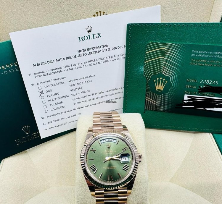 Rolex Day-date 40 Year 2023 - Full Set