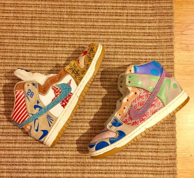 Nike Sb Dunk High What The Thomas Campbell