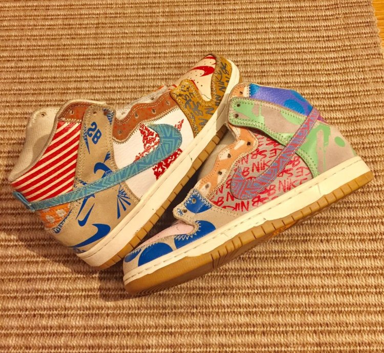 Nike Sb Dunk High What The Thomas Campbell