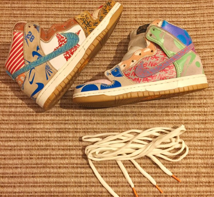 Nike Sb Dunk High What The Thomas Campbell