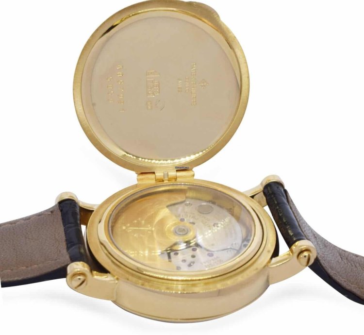Patek Philippe Perpetual Calendar 5059 18k Yellow Gold Mens 36mm Watch 5059j