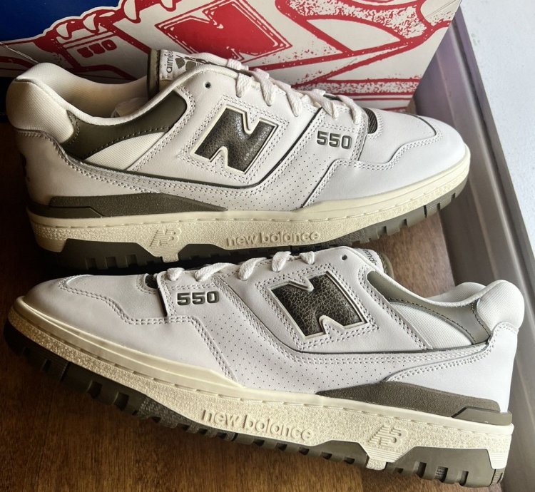 Aim Leon Dore Ald New Balance 550 Olive