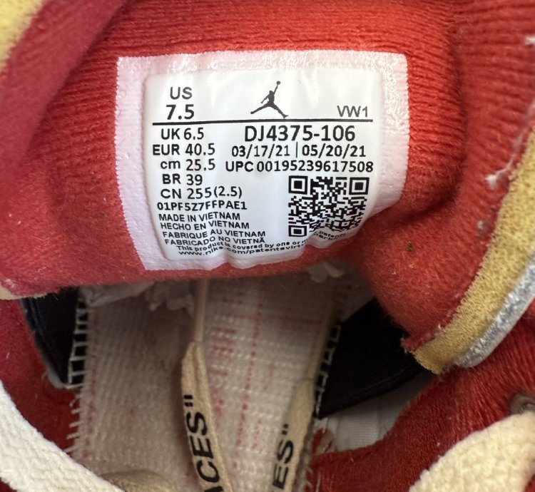 2021 Jordan 2 Retro Low Sp Off-white