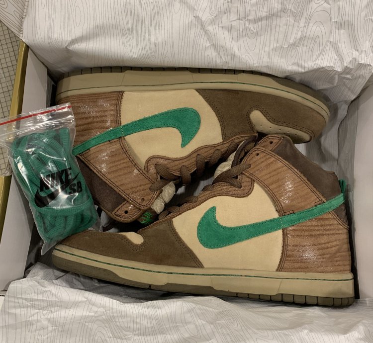 Nike Sb Dunk High Wood Deck