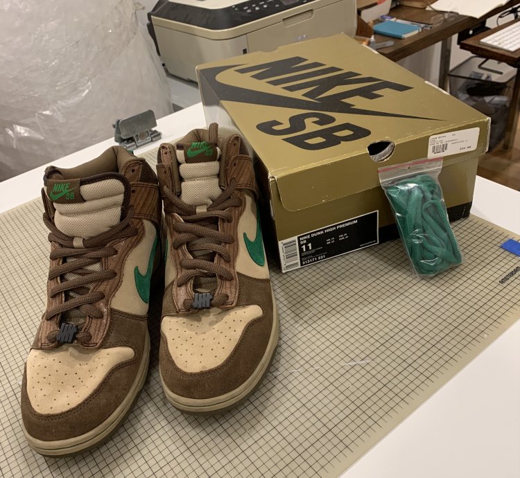 Nike Sb Dunk High Wood Deck