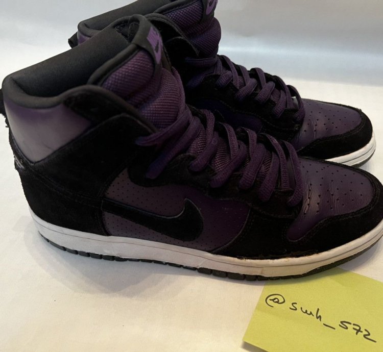 Nike Sb Dunk Hight Grand Purple