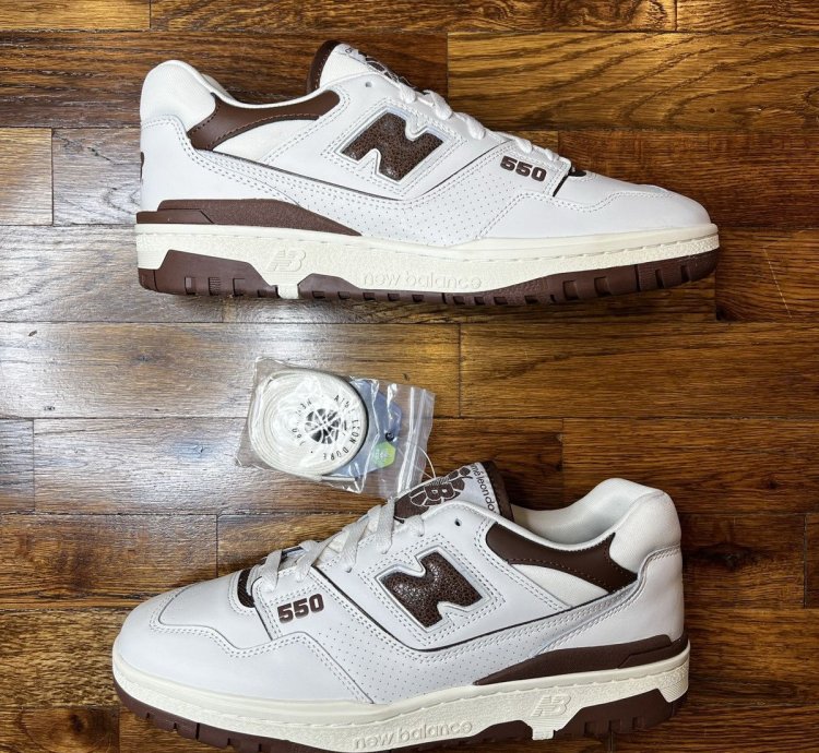 Aim Leon Dore New Balance 550 Brown