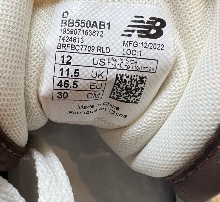Aim Leon Dore New Balance 550 Brown