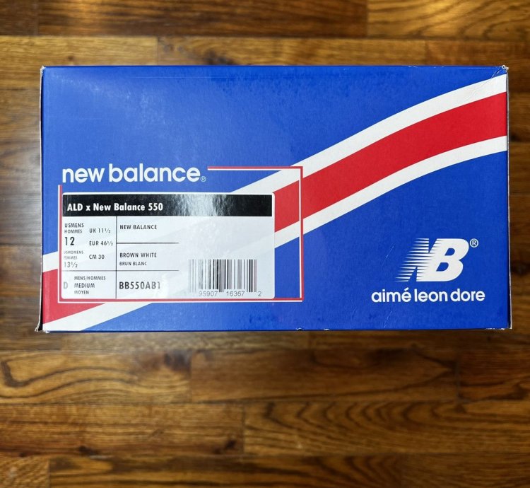 Aim Leon Dore New Balance 550 Brown