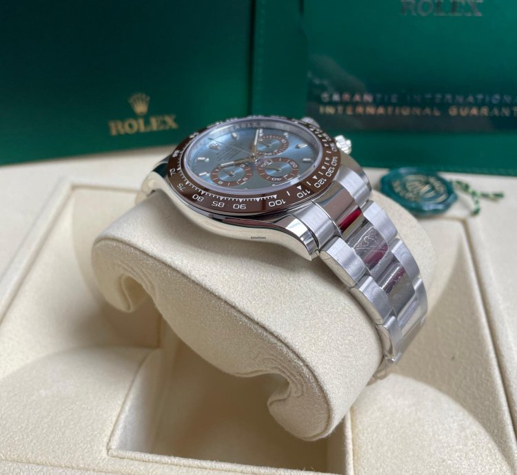 Rolex Daytona Platinum Ice Blue Dial Chronograph 116506