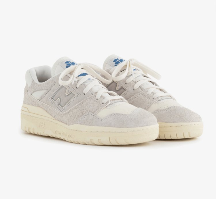 Aim Leon Dore New Balance 550 Grey Suede Size 9